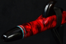 Boxelder Burl Native American Flute, Minor, Mid A-4, #F36D